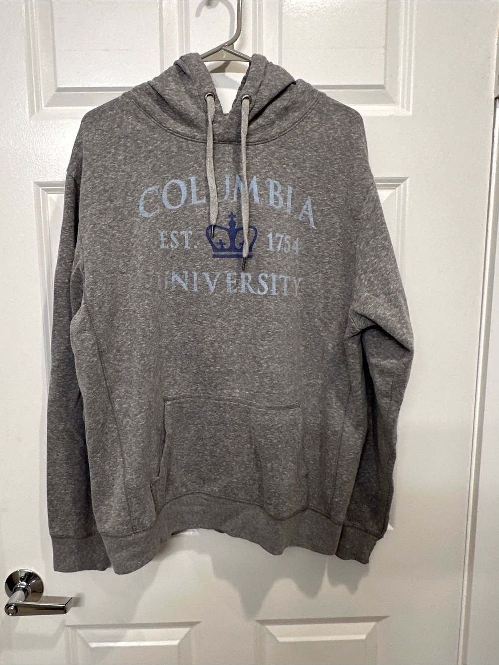 League Columbia University Gray Hooded Sweatshirt